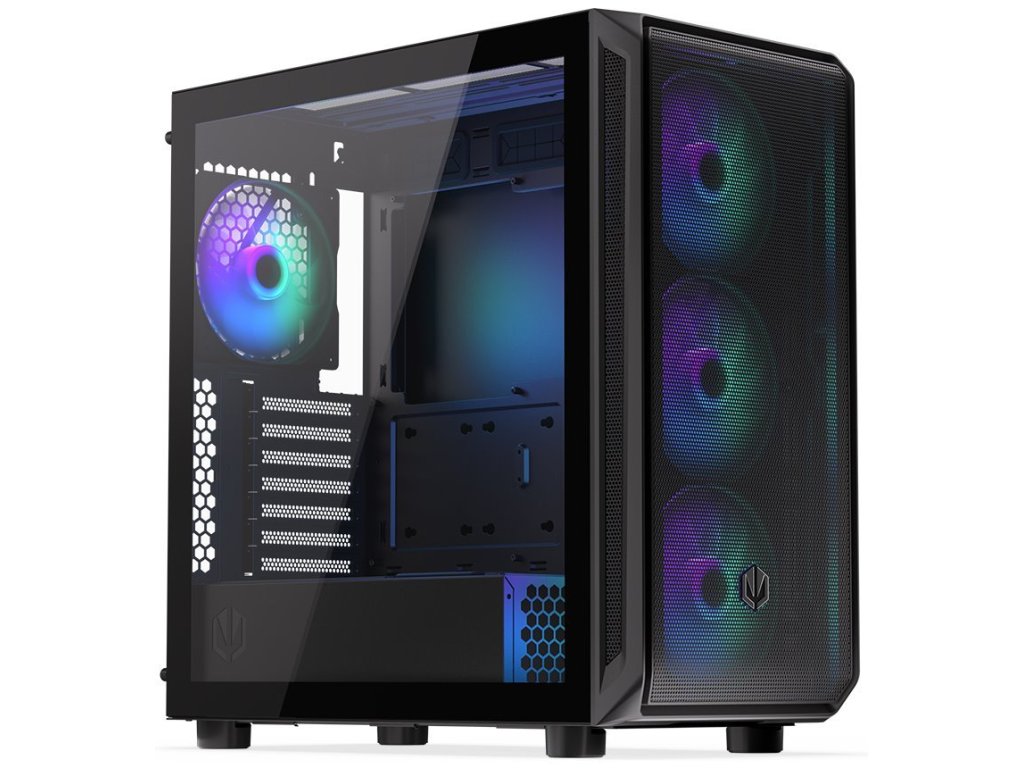 Endorfy skříň Arx ARGB, ATX, 4x 140 ARGB fan (EY2A013)
