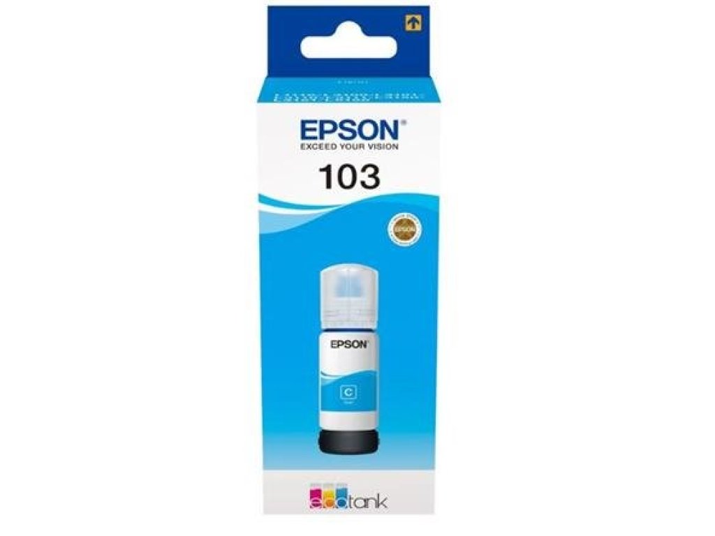 EPSON 103 EcoTank Cyan ink bottle (C13T00S24A)
