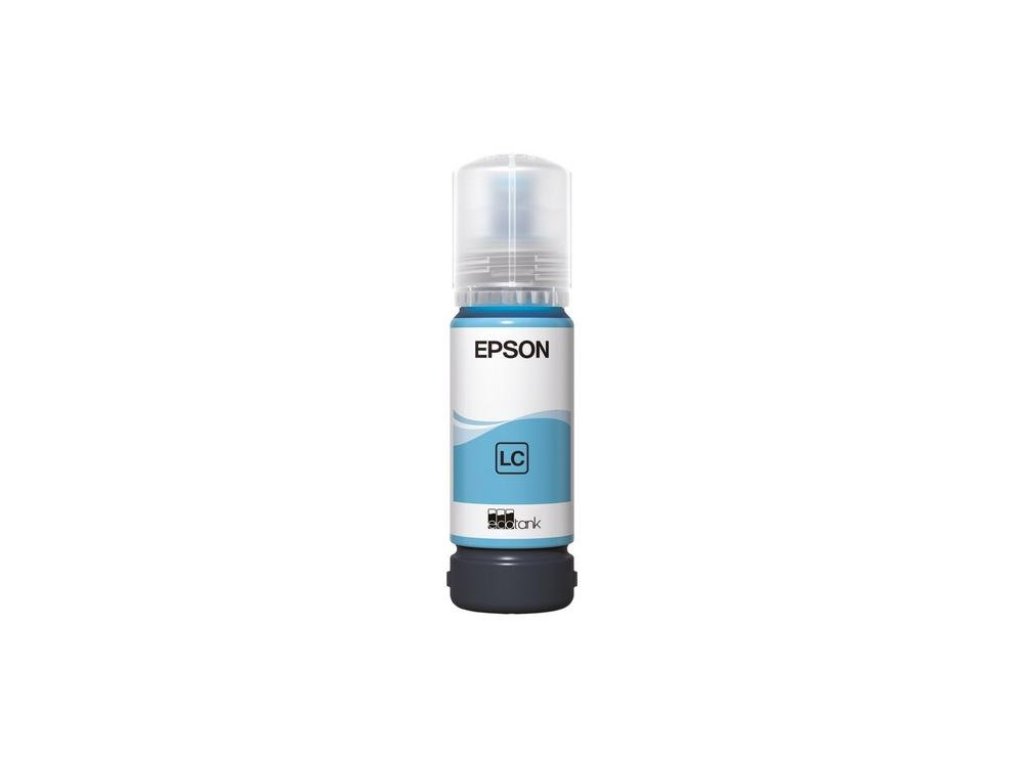 EPSON 108 EcoTank originální inkoust světle modrá