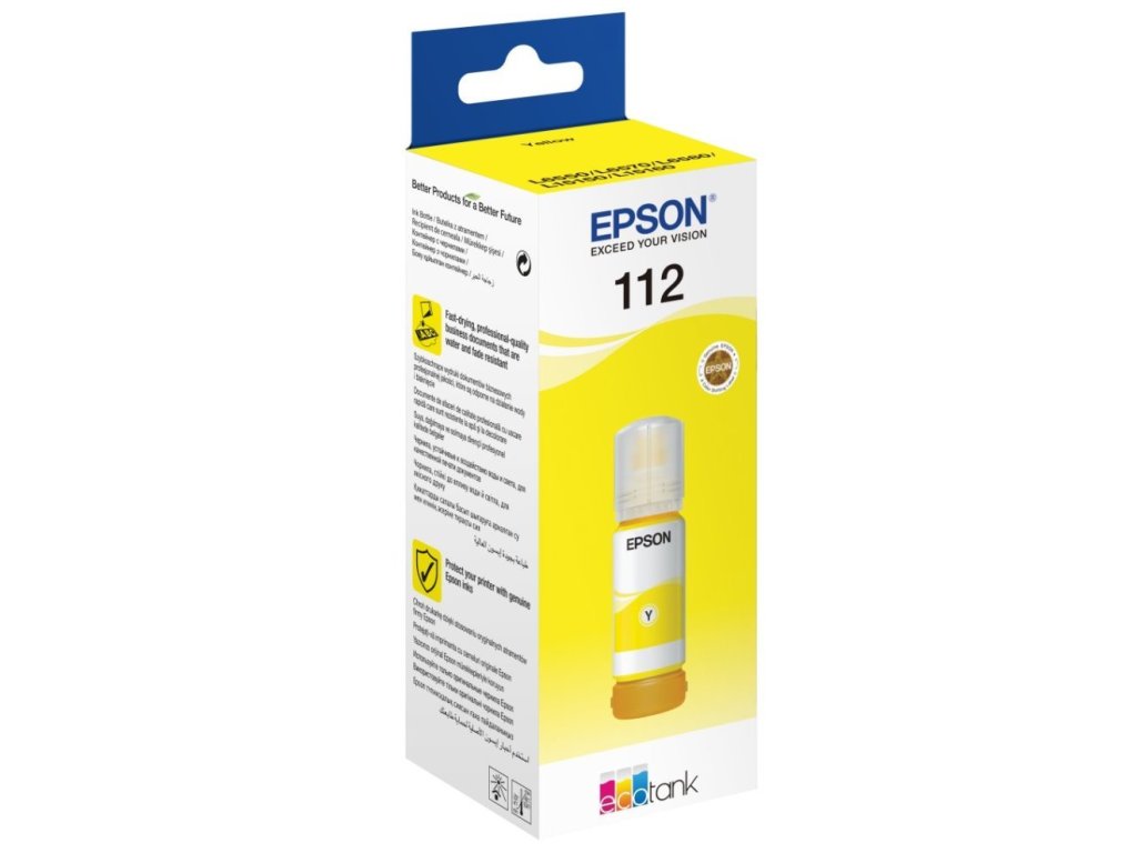 Epson 112 EcoTank Pigment Yellow ink bottle žlutá (C13T06C44A)