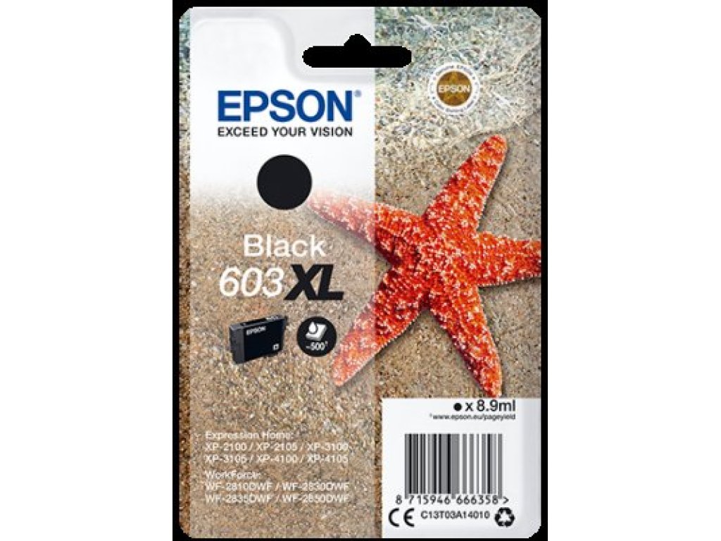 EPSON 603XL black (C13T03A14010)