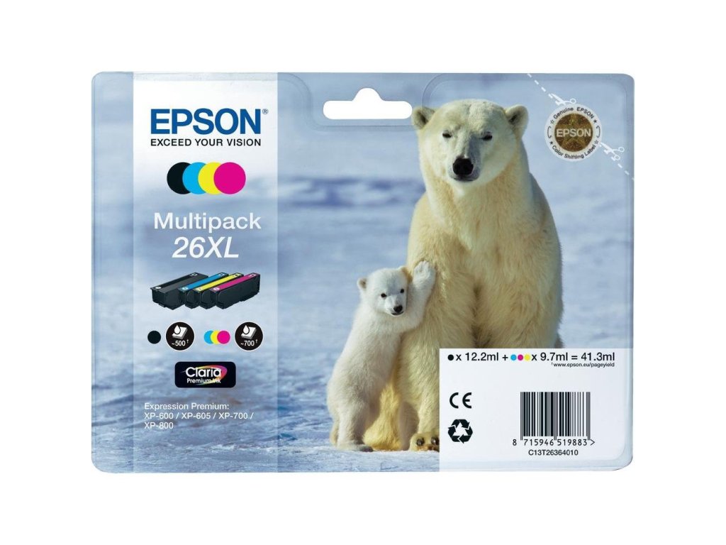 EPSON C13T26364010 4-colours