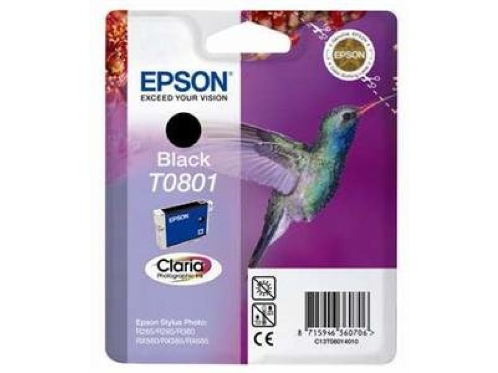 EPSON cartrige T0801 Black