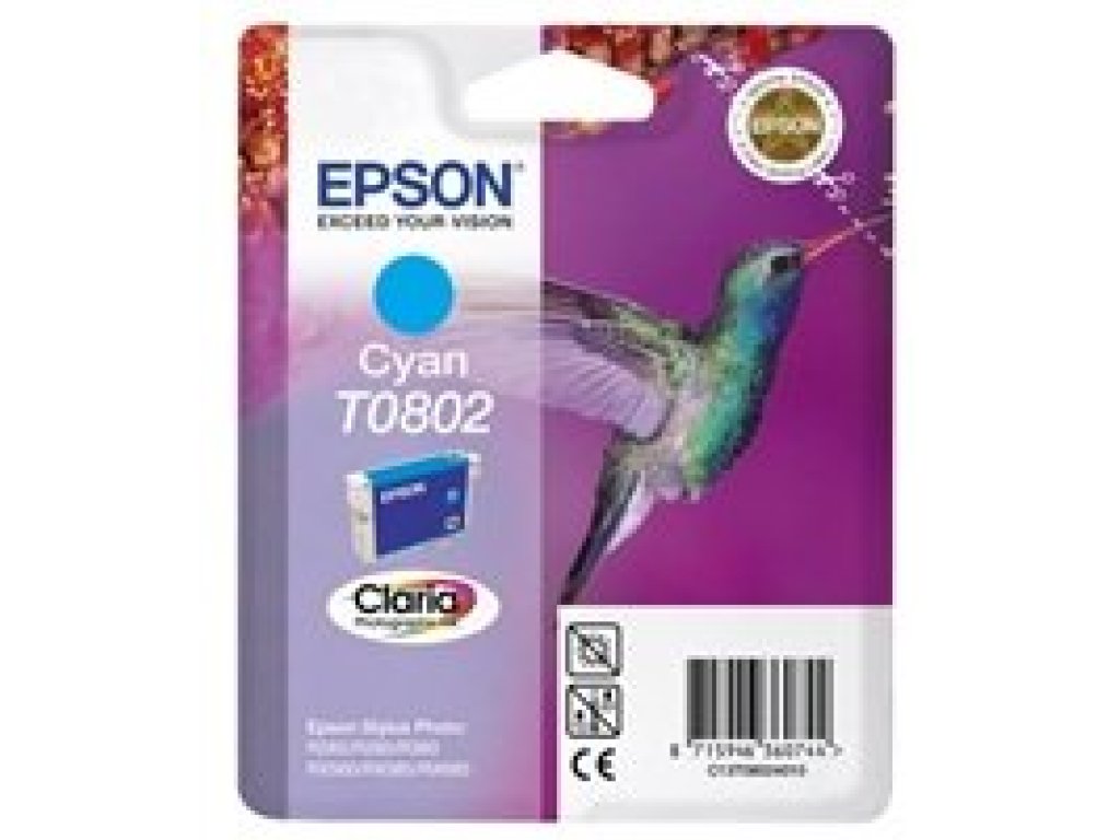 EPSON cartrige T0802 Cyan (C13T08024010)