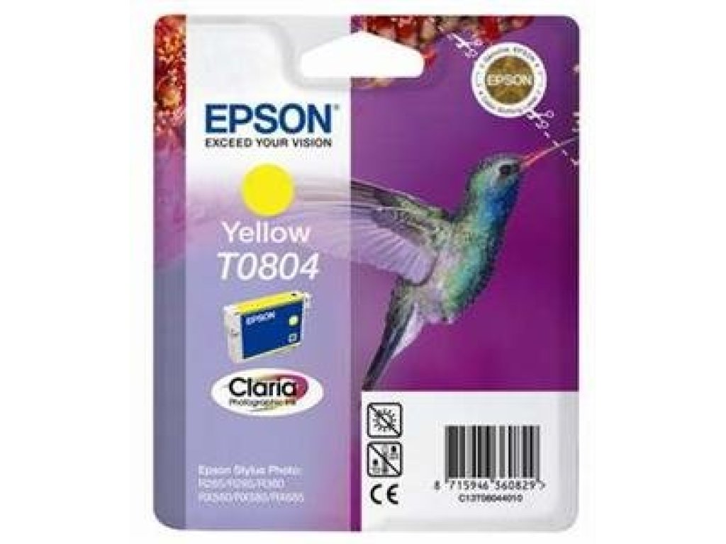 EPSON cartrige T0804 Yellow