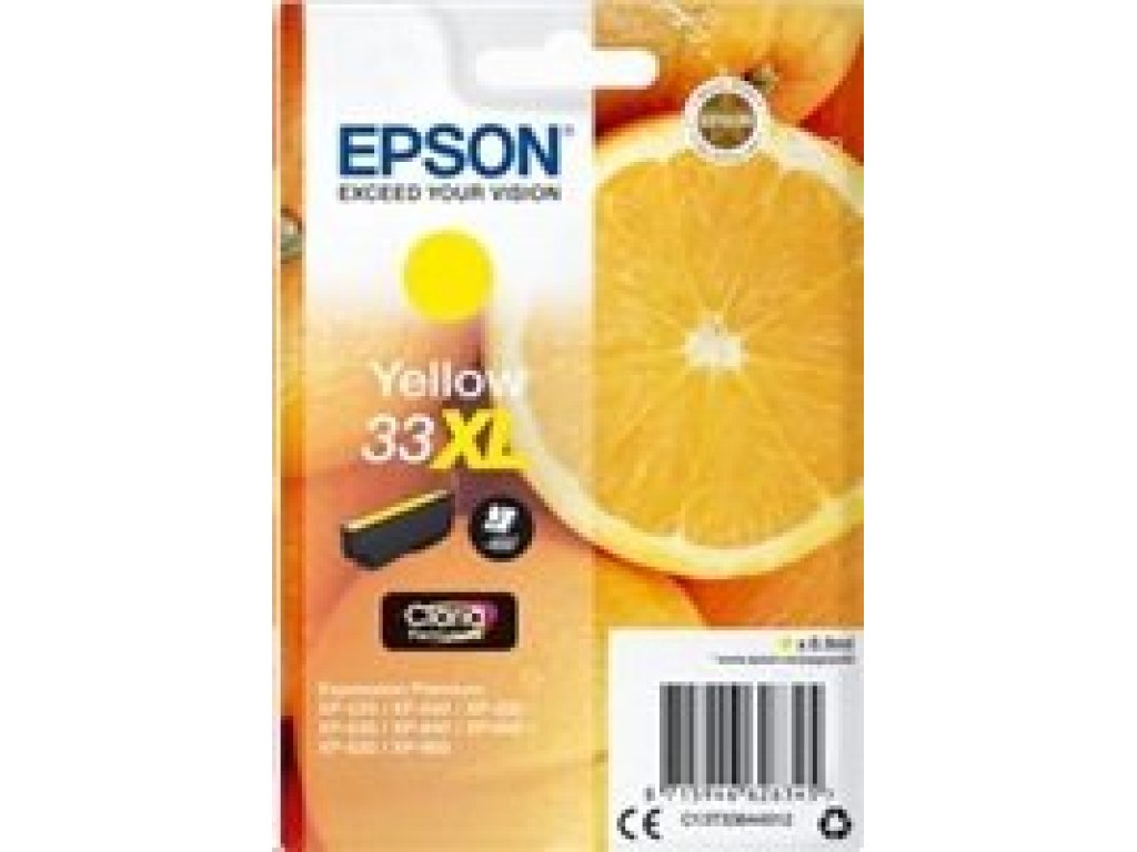 EPSON Ink/33XL Oranges 8.9ml YL (C13T33644012)