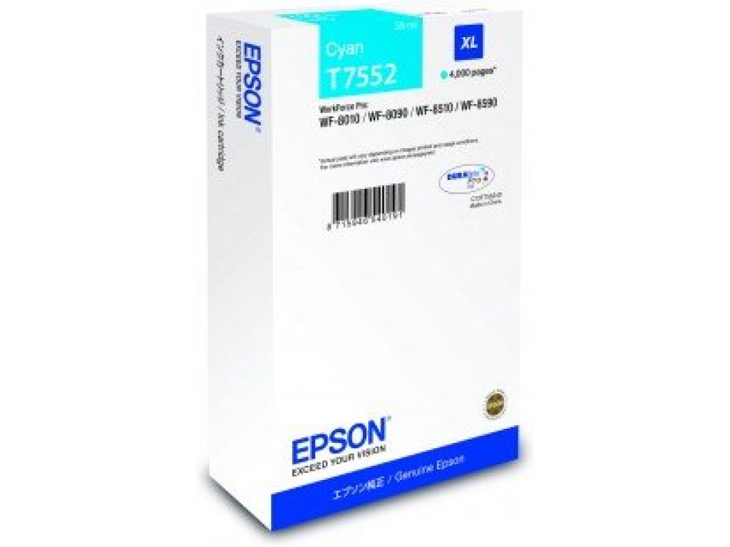 Epson inkoustová náplň (C13T755240) Azurová