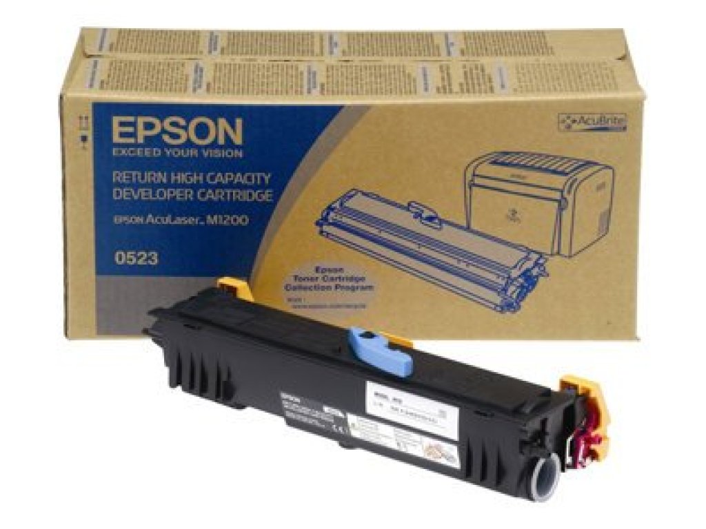 EPSON toner S050523 M1200 black return