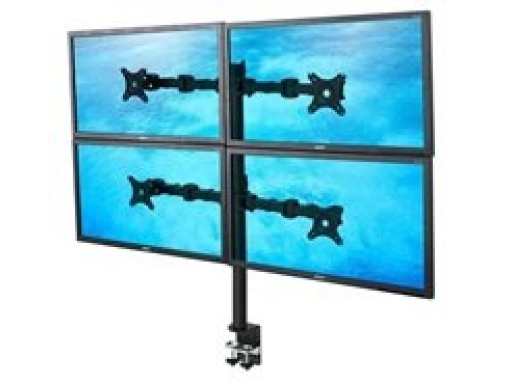 ERGOSOLID Kvalitní stolový držák na 4 monitory NF44 (NF44)