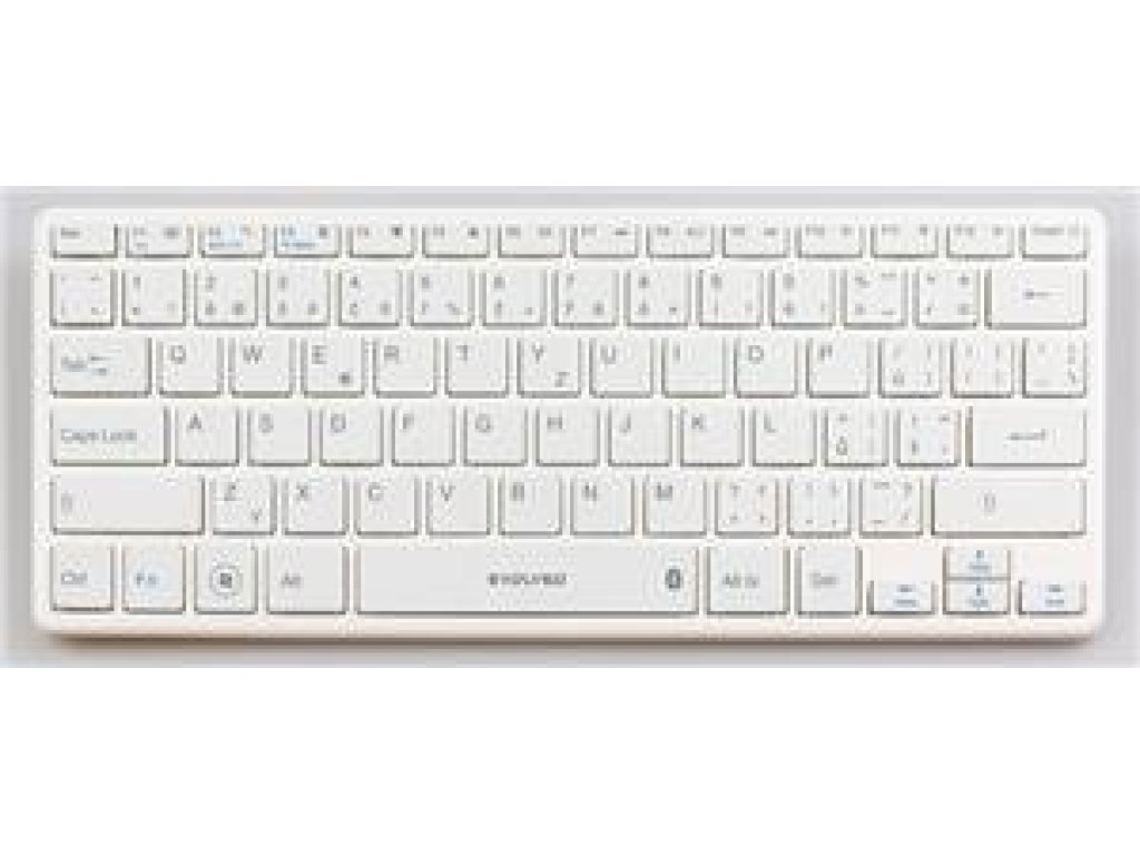 EVOLVEO bluetooth klávesnice - bílá, BT, CZ/SK (WK29W)