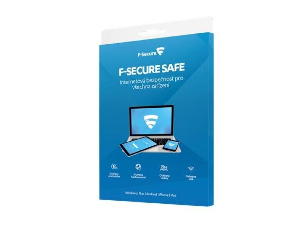 F-SECURE SAFE (3 zařízení, 1 rok) ESD