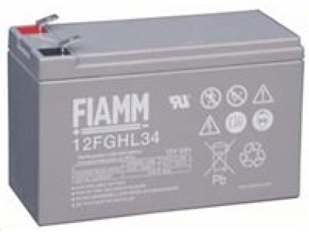FIAMM olovená baterie 12 FGHL 34 do UPS