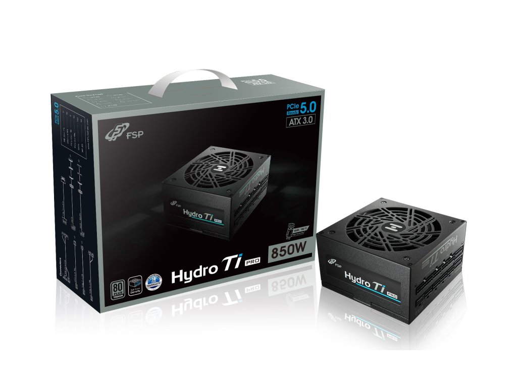 FORTRON HYDRO Ti PRO 850W 80PLUS Titanium (PPA8504003)