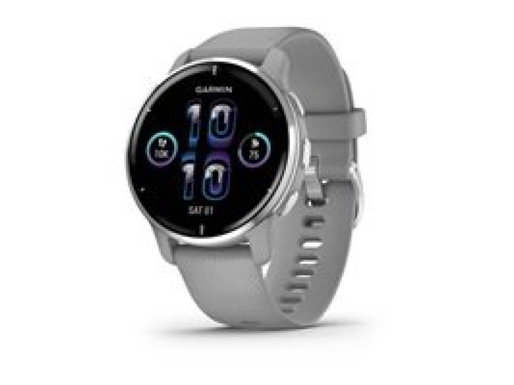 GARMIN Venu 2 Plus Silver/Gray Band (010-02496-10)