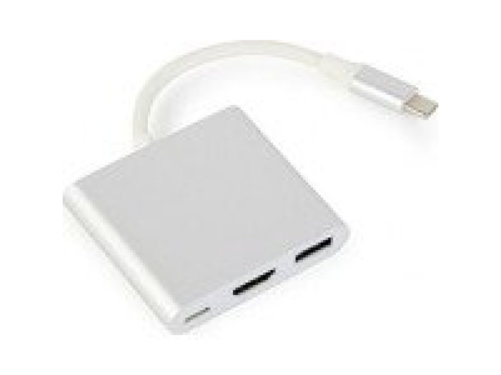 GEMBIRD A-CM-HDMIF-02-SV adapter USB type-C multi-adapter USB type C USB 3.0 HDMI