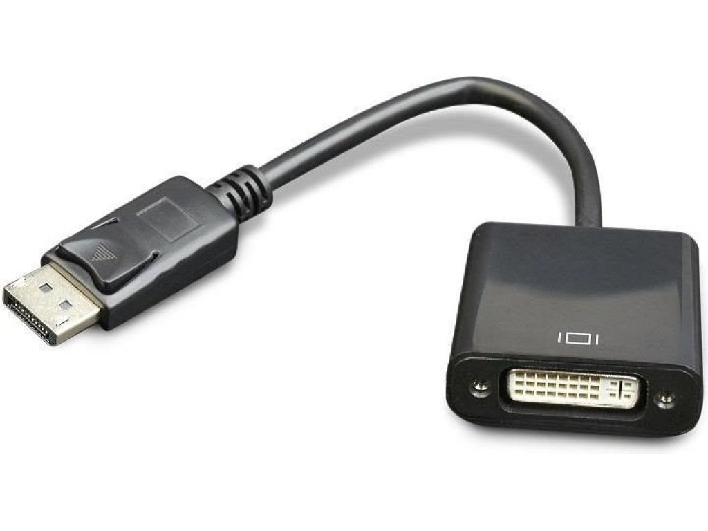 GEMBIRD adaptér DisplayPort-DVI, M/F, černý (A-DPM-DVIF-002)