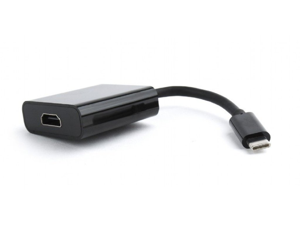GEMBIRD adaptér USB-HDMI, C-HDMI, M/F (A-CM-HDMIF-01)