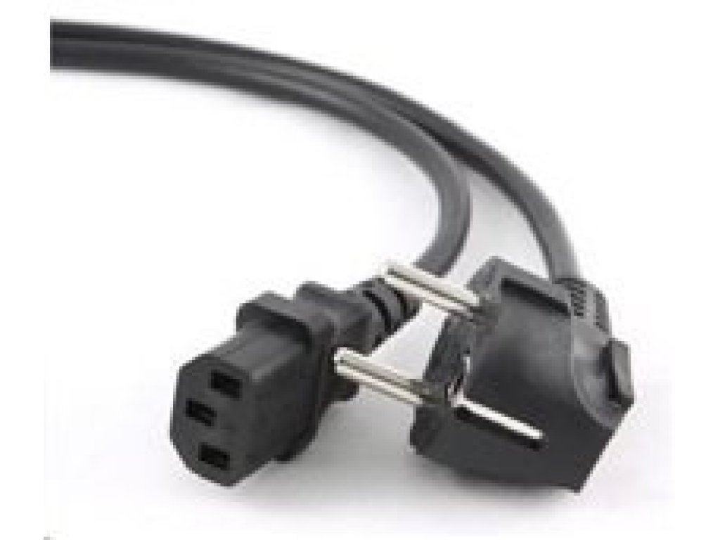 GEMBIRD kabel napájecí 230V k PC, 10m, černý (PC-186-VDE-10M)