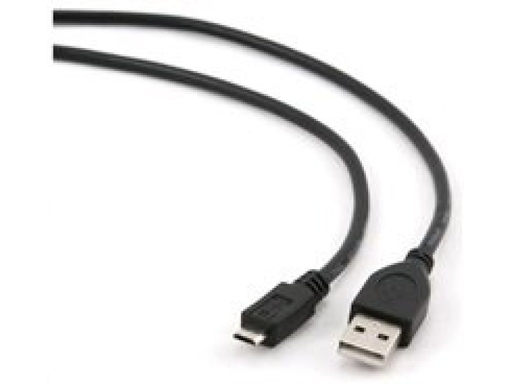 GEMBIRD kabel USB 2.0, A-B micro, M/M, propojovací, 1,8m, černý (CCP-mUSB2-AMBM-6)