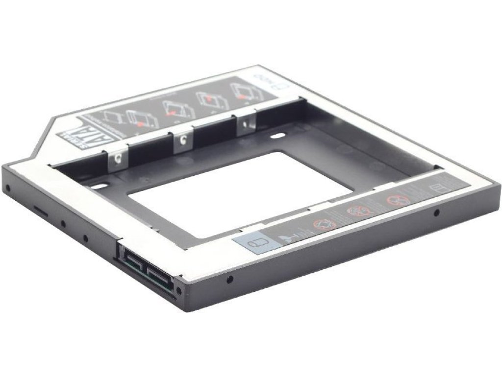 GEMBIRD montážní rámeček pro SATA HDD 5,25''->2,5'' slim (MF-95-01)