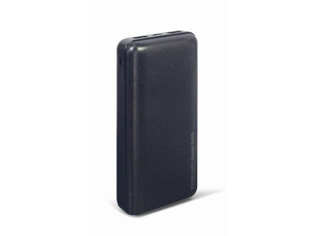 Gembird PB20-02 20000 mAh černá (PB20-02)