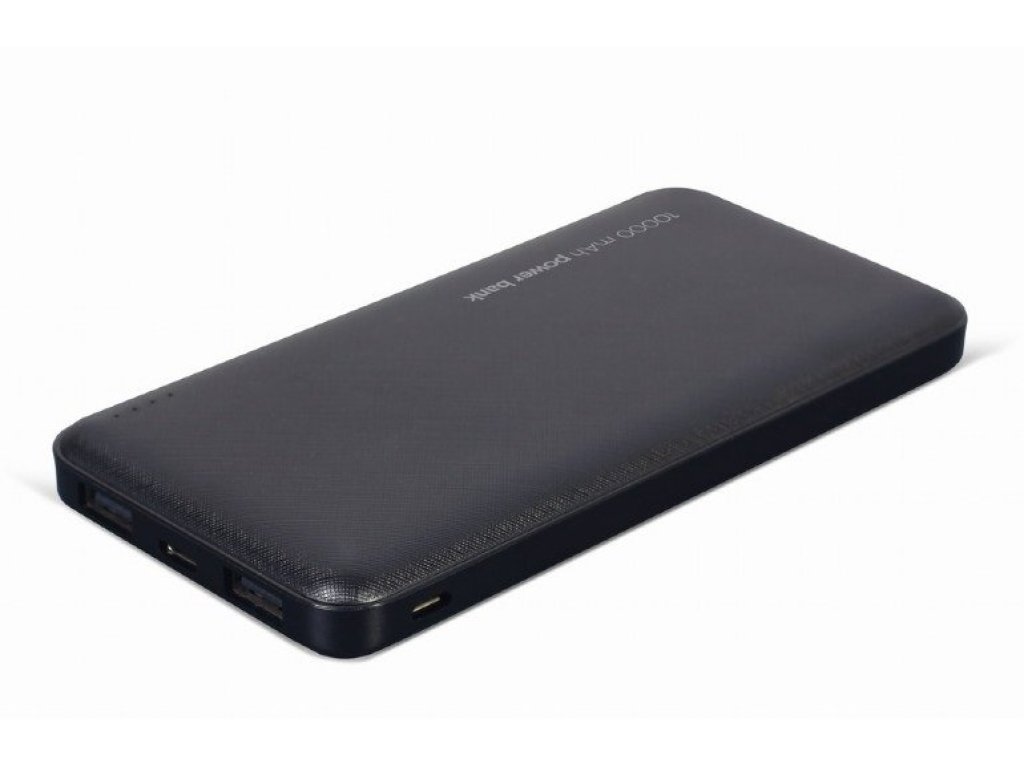 GEMBIRD powerbanka 10 000 mAh černá (PB10-02)