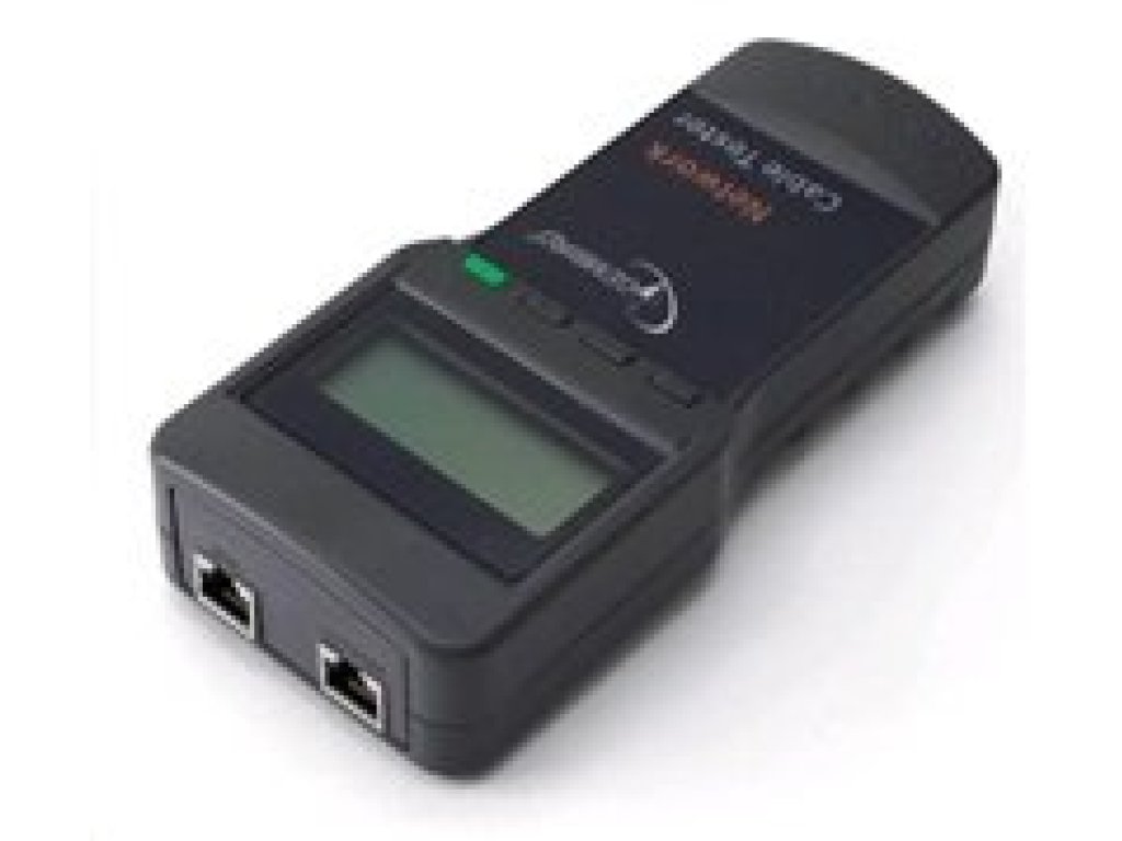 GEMBIRD tester kabelů RJ45 (UTP/STP/5E/6E) DIGITAL