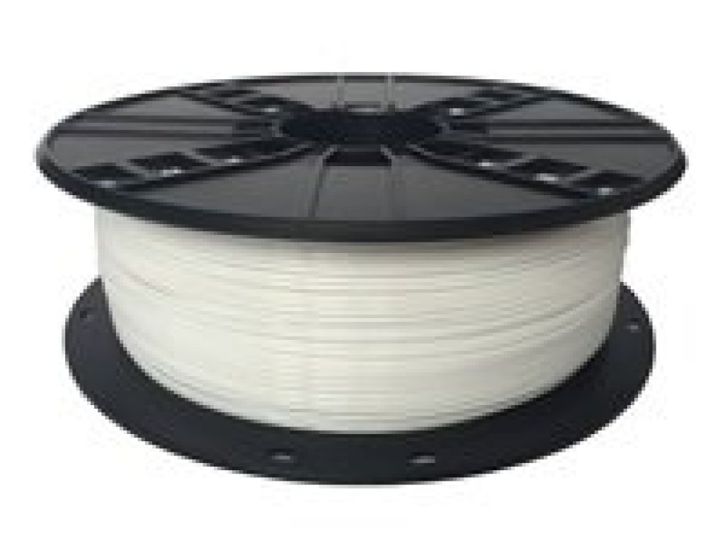 GEMBIRD Tisková struna (filament) PETG 1,75mm 1kg bílá (3DP-PETG1.75-01-W)