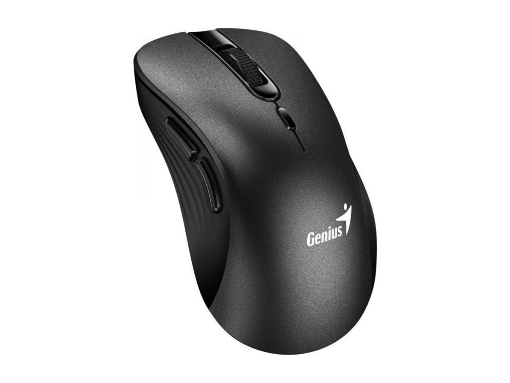 Genius Ergo 8100S - Ergonomická/Optická/Pro praváky/1 600 DPI/Bezdrátová USB/Černá (31030040400)