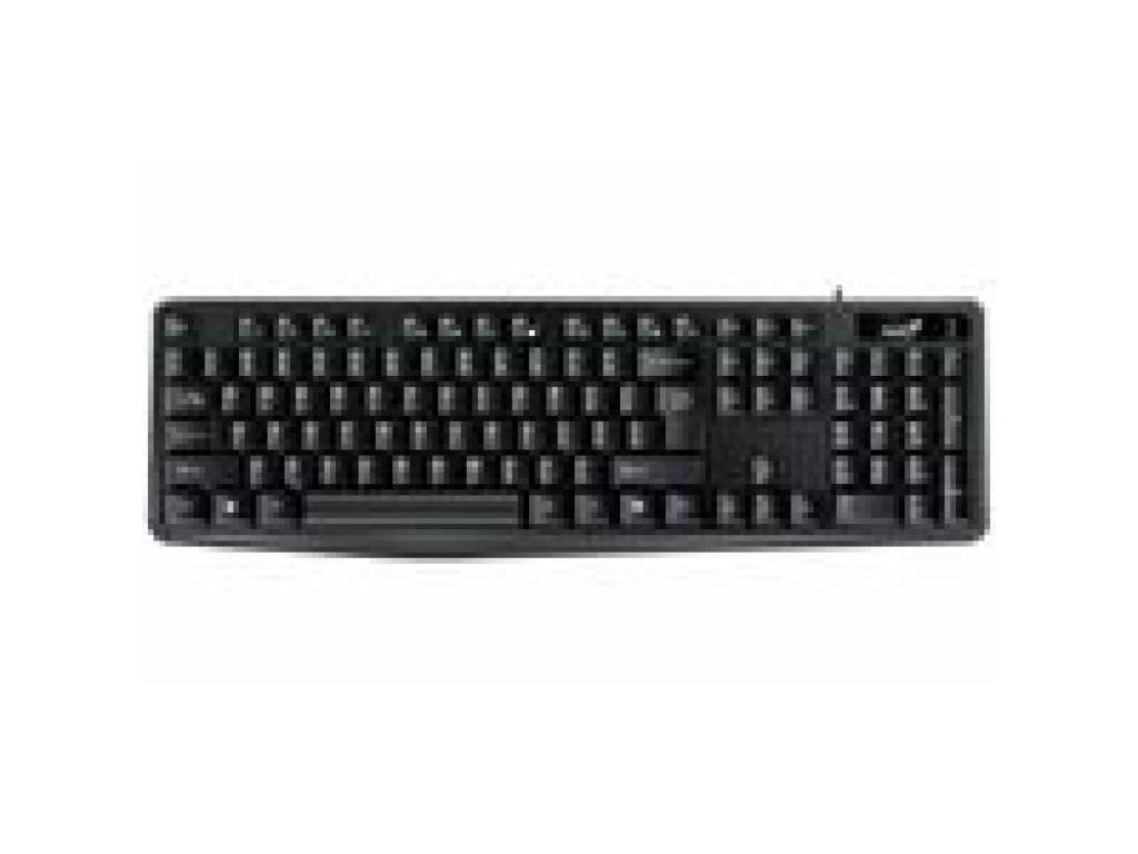 Genius KB-117 - drátová, černá, CZ-SK (31310016415)
