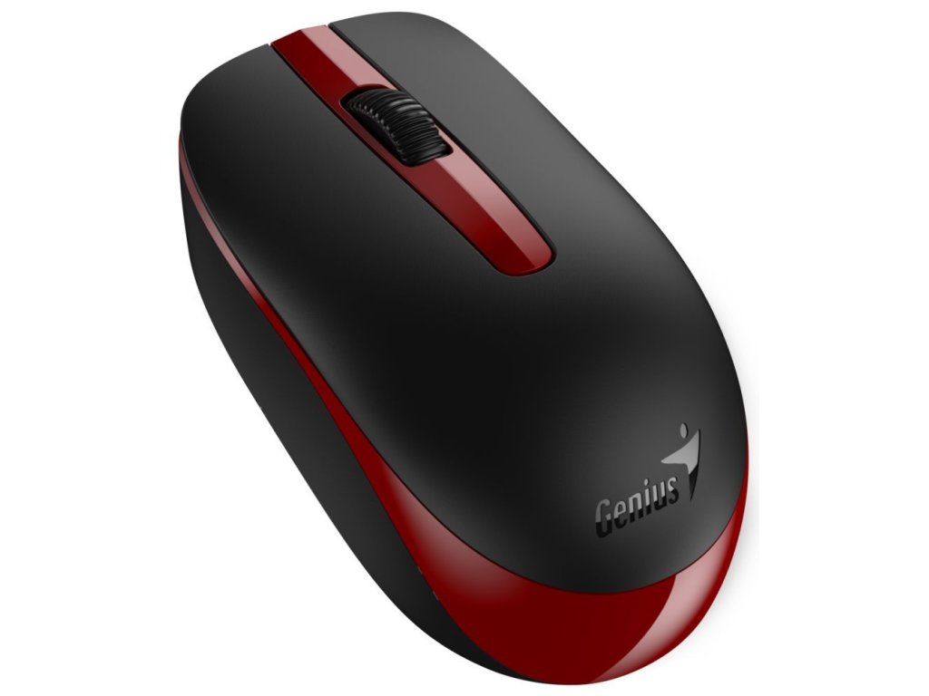 Genius NX-7007 II - Kancelářská/Optická/1 200 DPI/Bezdrátová USB/Černá-červená (31030026404)