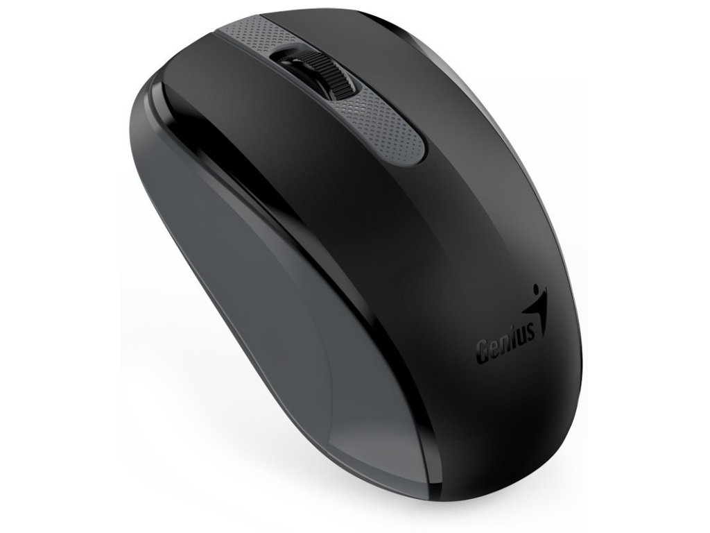 Genius NX-8008s - Kancelářská/Optická/1 200 DPI/Bezdrátová USB/Černá-šedá (31030028400)
