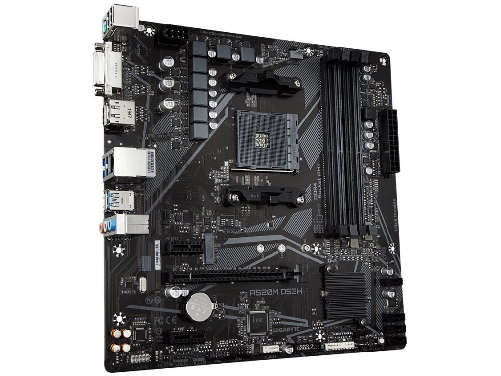 GIGABYTE A520M DS3H