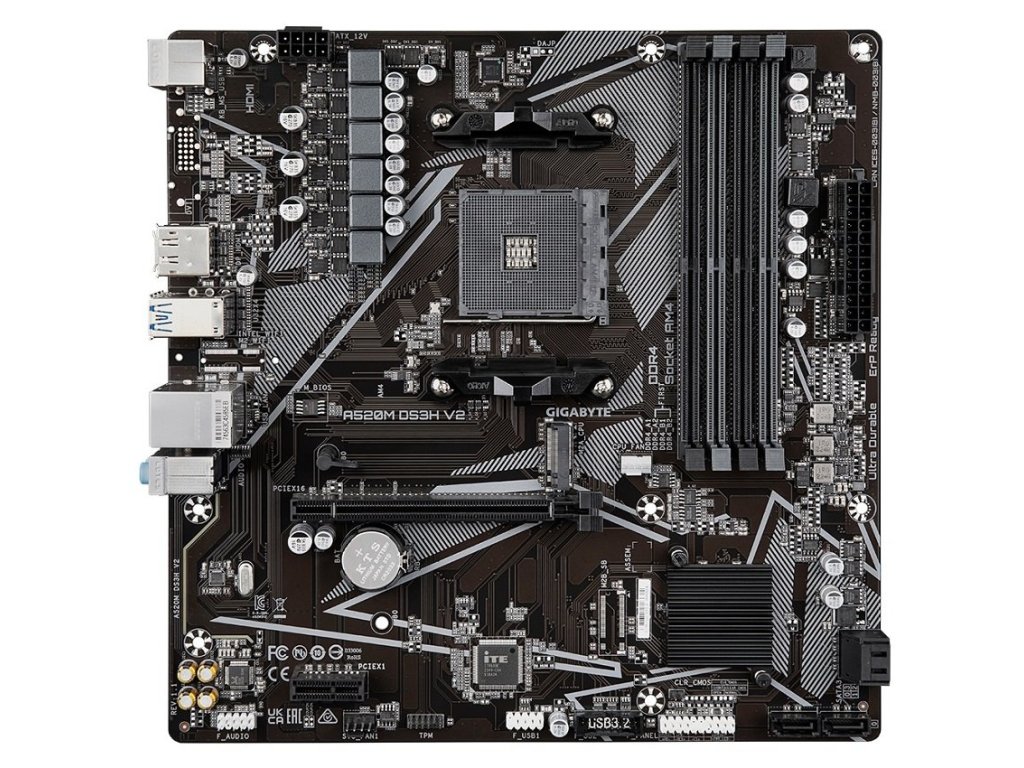 GIGABYTE A520M DS3H V2