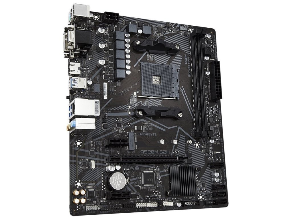 GIGABYTE A520M S2H