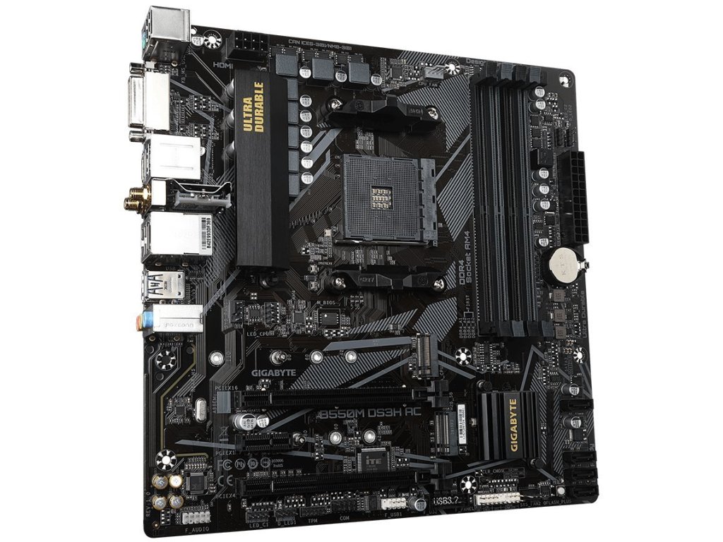 GIGABYTE B550M DS3H AC