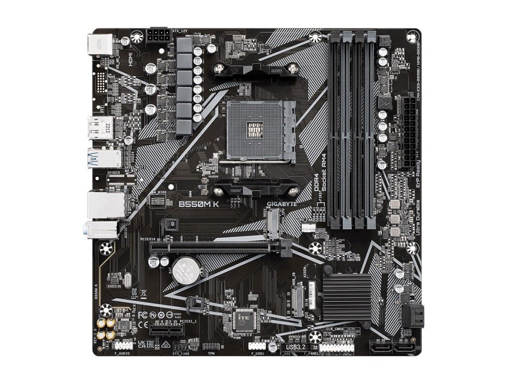 GIGABYTE B550M K