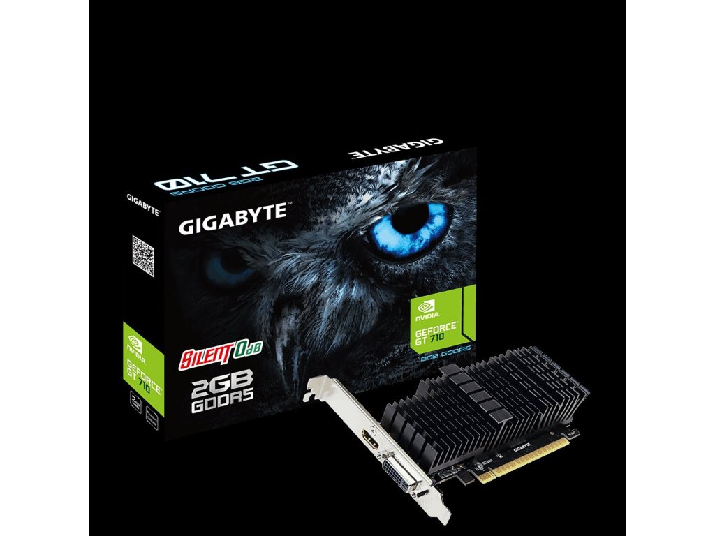 GIGABYTE GT 710 Ultra Durable 2 pasiv 2GB GDDR5 (GV-N710D5SL-2GL)