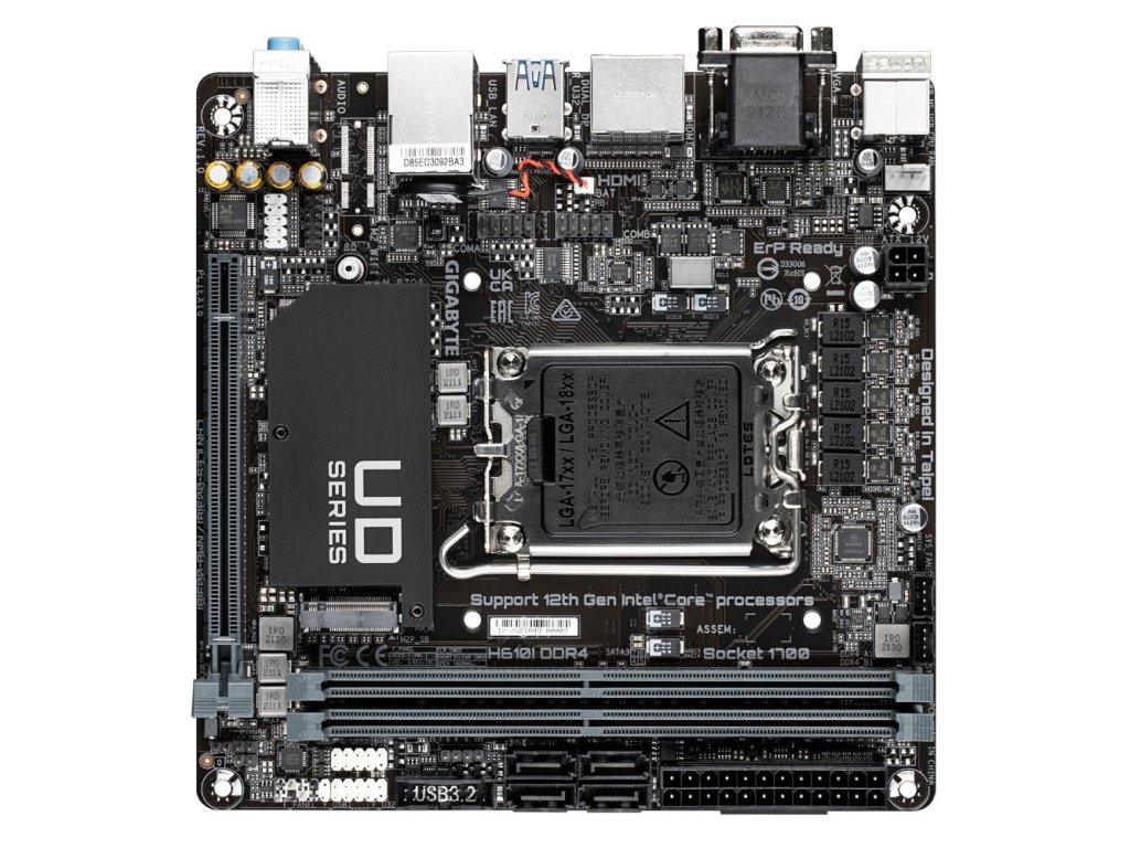 GIGABYTE H610I DDR4 rev. 1.0