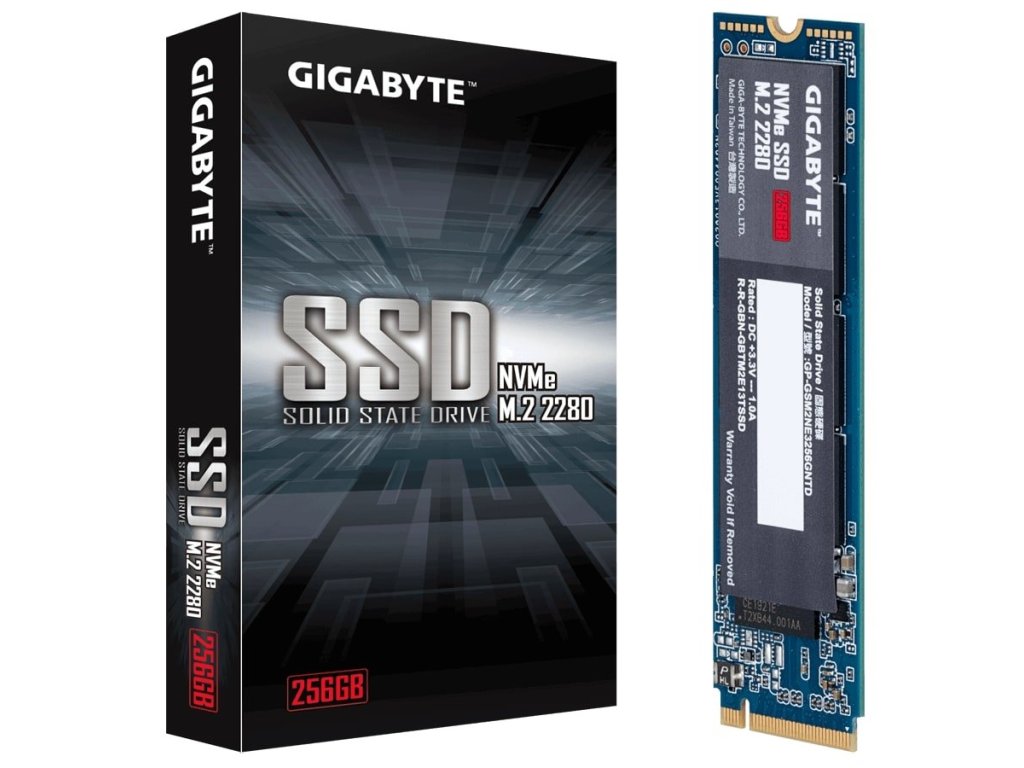 GIGABYTE NVMe SSD 256GB (GP-GSM2NE3256GNTD)