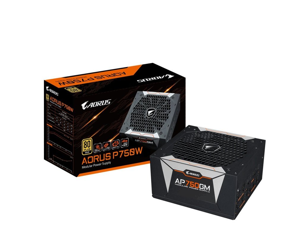GIGABYTE P750W AORUS 80+ GOLD Modular (GP-AP750GM-EU)