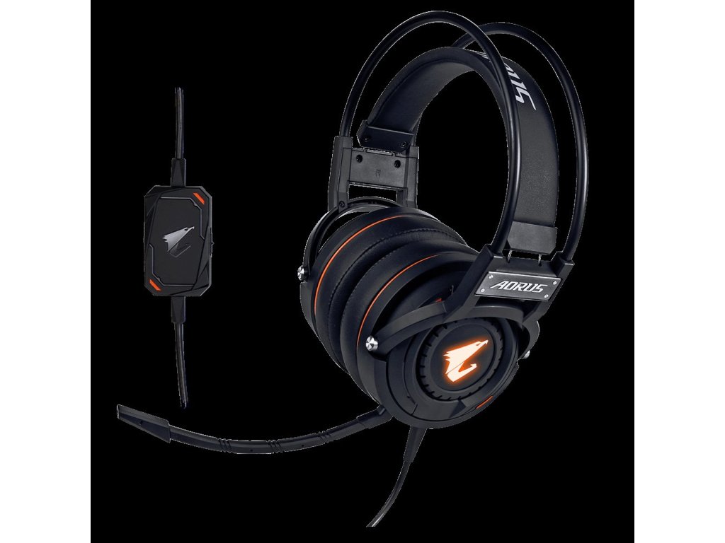 GIGABYTE sluchátka s mikrofonem headset AORUS H5 (GP-AORUS H5)