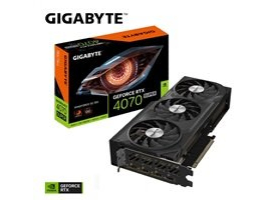 GIGABYTE VGA NVIDIA GeForce RTX 4070 SUPER WINDFORCE OC 12G (GV-N407SWF3OC-12GD)