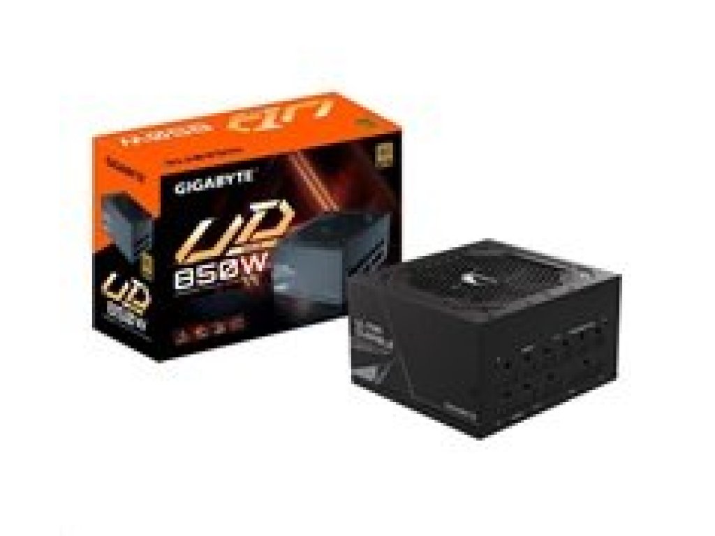 GIGABYTE zdroj UD850GM, 850W, 80+ Gold, 120mm fan
