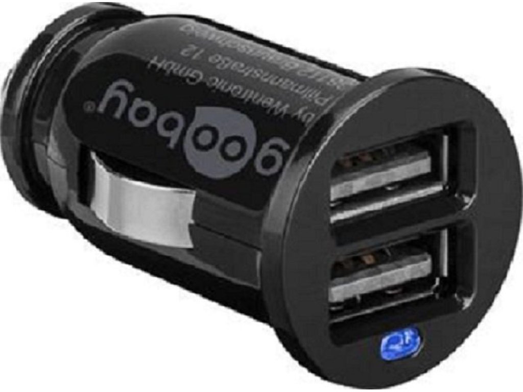 GOOBAY Napájecí 12-24V autoadaptér (ppadapter-92)