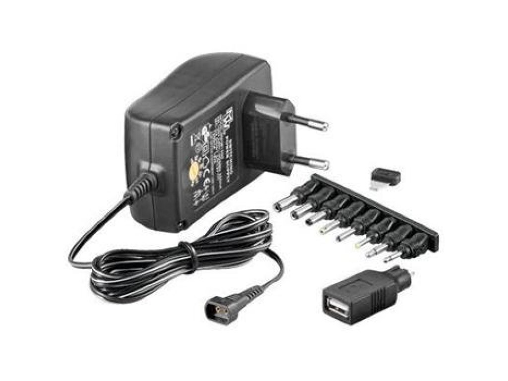GOOBAY napájecí adaptér 230V univerzální (ppadapter-01)