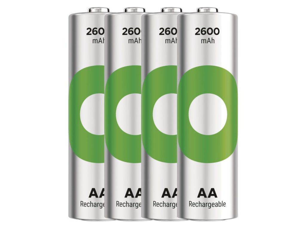 GP nabíjecí baterie ReCyko 2600 AA (HR6) - 4ks