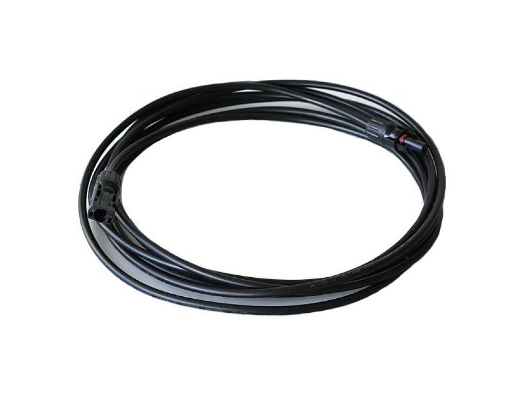 GWL S5FM/4/MC4 propojovací kabel 5 m solar MC4 M/F (4mm black)