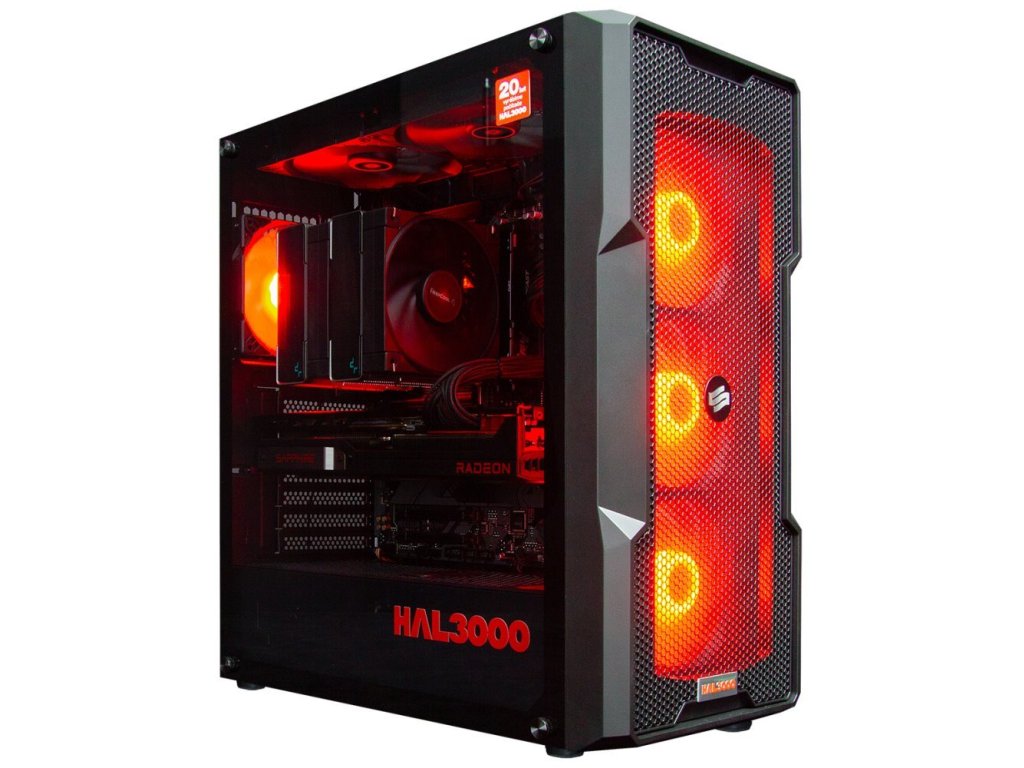 HAL3000 Alfa Gamer Elite - AMD Ryzen 7 7700X/ 32GB DDR5/ RX 7900 XTX/ 1TB PCIe4 SSD/ WiFi/ W11 (PCHS2672)