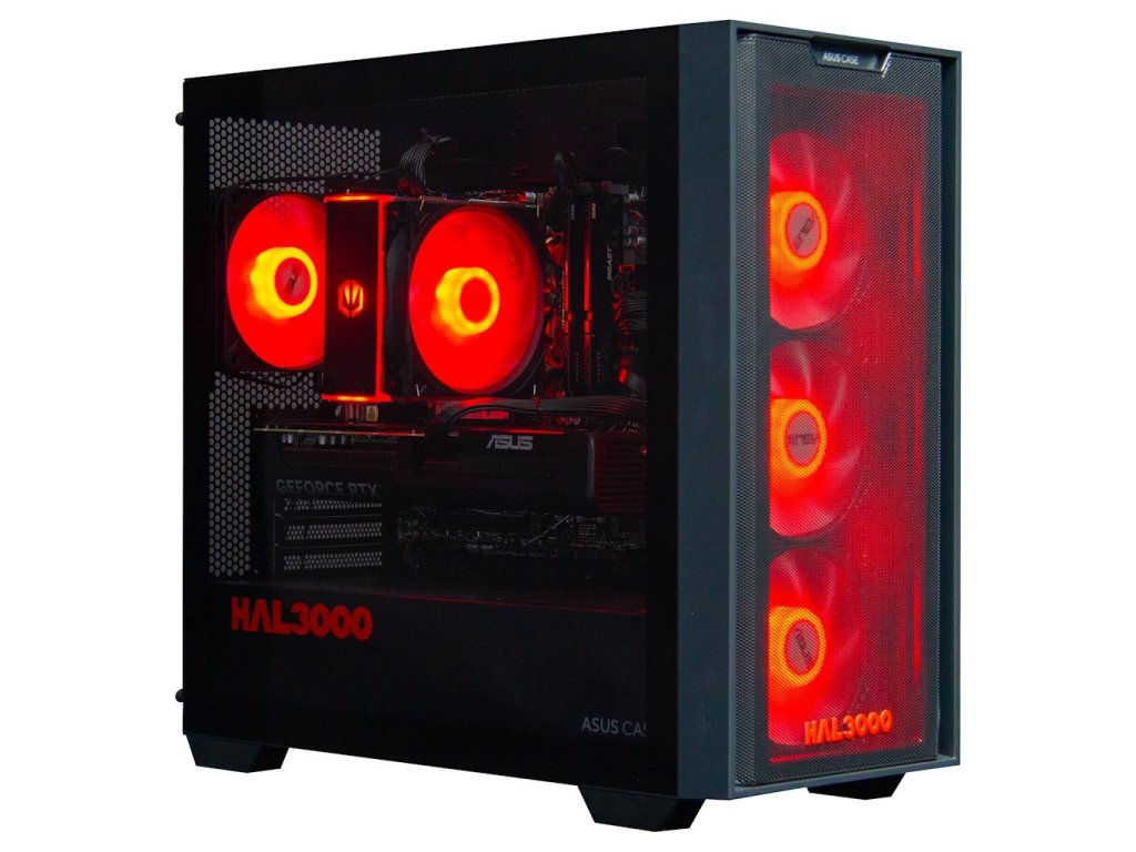 HAL3000 Alfa Gamer Pro / AMD Ryzen 7 7700/ 32GB DDR5/ RTX 5070/ 1TB PCIe4 SSD/ WiFi/ W11 (PCHS2871)